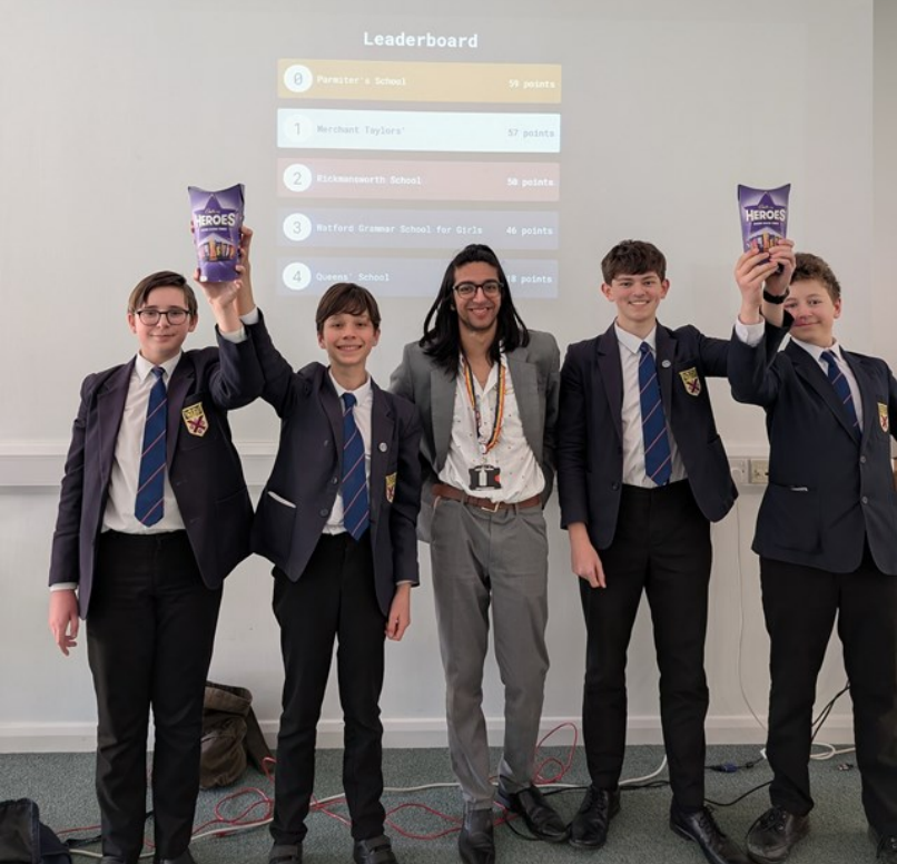 Parmiter's School, Winning Team